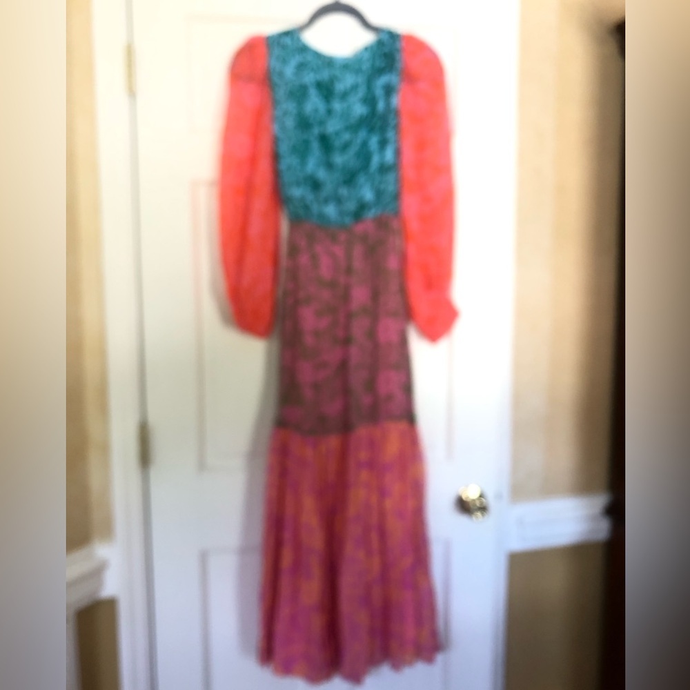 Anthropologie Farm Rio cut out maxi dress - Picture 11 of 11